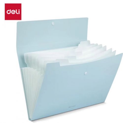 8格按扣文件夾 A4風(fēng)琴包